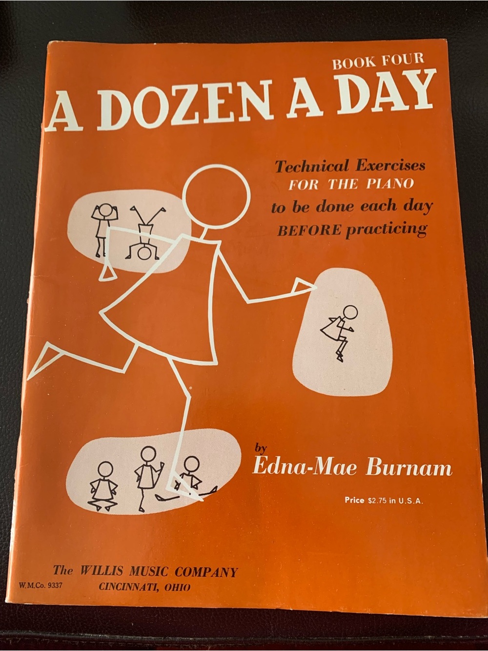 1953 A DOZEN A DAY Technical Exercises for the Piano Book 2 by Edna-Mae Burnam